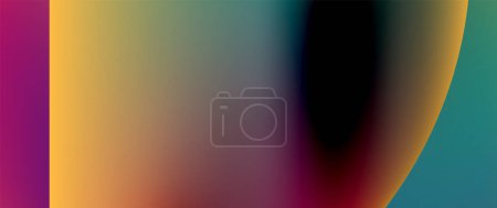 Illustration for Abstract background. Fluid gradients, flowing mesh colors. Vector illustration for wallpaper, banner, background, leaflet, catalog, cover, flyer - Royalty Free Image