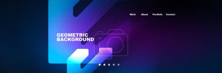Illustration for Abstract high-speed technology background. Movement pattern for banner, poster or app wallpaper - Royalty Free Image