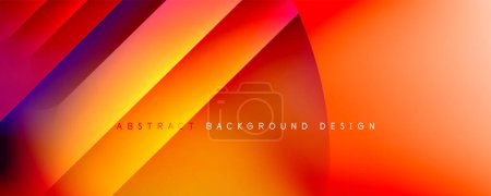 Illustration for Dynamic speed effect abstract background. Vector Illustration For Wallpaper, Banner, Background, Card, Book Illustration, landing page - Royalty Free Image
