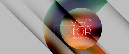 Ilustración de Esfera tecno dinámica de gradiente de fluido. Esfera de efecto 3D fascinante pulsando con colores vibrantes, mezclando luz y sombras para cautivar y futurista espectáculo visual - Imagen libre de derechos