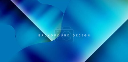 Illustration for Colorful circle abstract background. Template for wallpaper, banner, presentation, background - Royalty Free Image