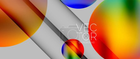 Ilustración de Esfera tecno dinámica de gradiente de fluido. Esfera de efecto 3D fascinante pulsando con colores vibrantes, mezclando luz y sombras para cautivar y futurista espectáculo visual - Imagen libre de derechos