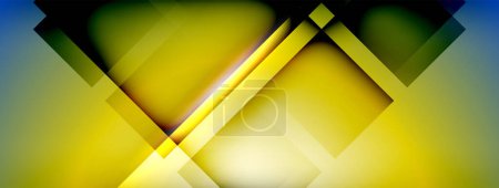 Ilustración de Abstract lines geometric techno background layout - Imagen libre de derechos