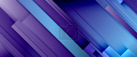 Photo for Lines dynamic geometric background. Vector illustration For Wallpaper, Banner, Background, Card, Book Illustration, landing page - Royalty Free Image