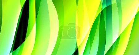 Ilustración de Fondo abstracto de degradado de color fluido simple con efecto de línea de onda dinámica. Ilustración de vectores para fondos de pantalla, Banner, Fondo, Tarjeta, Ilustración de libros, landing page - Imagen libre de derechos