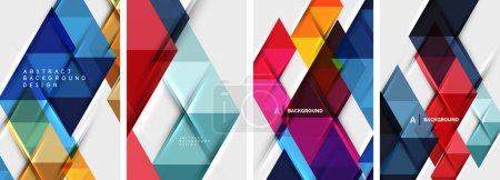 Illustration for Rhombus abstract backgrounds. Vector illustration For Wallpaper, Banner, Background, Card, Book Illustration, landing page - Royalty Free Image