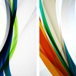 Set of wave design background posters. Vector illustration For Wallpaper, Banner, Background, Card, Book Illustration, landing page