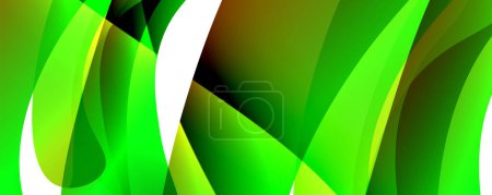 Illustration for Colorful curve design concept. Vector Illustration For Wallpaper, Banner, Background, Card, Book Illustration, landing page - Royalty Free Image