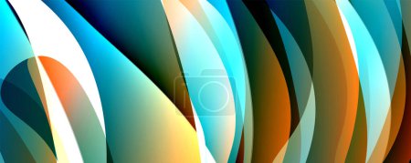 Ilustración de Concepto geométrico abstracto del diseño del remolino. Ilustración de vectores para fondos de pantalla, Banner, Fondo, Tarjeta, Ilustración de libros, landing page - Imagen libre de derechos