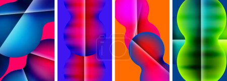 Foto de Colores abstractos. Fondos abstractos para el fondo de pantalla, tarjeta de visita, cubierta, cartel, pancarta, folleto, encabezado, sitio web - Imagen libre de derechos