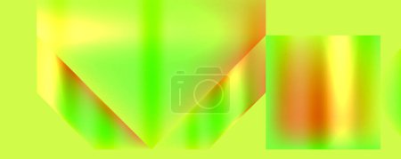 Konzept der Formen neonfarbener Flüssigkeitsverläufe. Vektor-Illustration für Tapeten, Banner, Hintergrund, Karte, Buchillustration, Landing Page