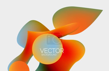 Ilustración de Vector moderno diseño de ilustración geométrica creativa - Imagen libre de derechos