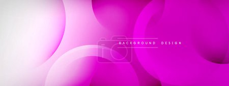 Abstract background - geometric composition created with lights and shadows. Technology or business digital template