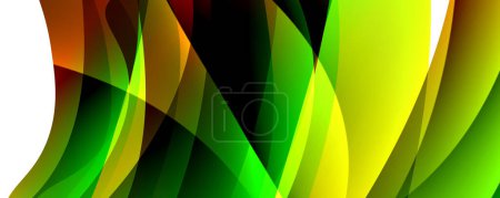 A vibrant abstract background with electric blue, magenta, and green lines on a white canvas. The symmetrical patterns and colorful tints create a dynamic and visually appealing art piece