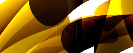 Detaillierte Nahaufnahme eines gelb-schwarzen geometrischen Musters auf weißem Hintergrund, ähnlich einem Design, das häufig auf Sportgeräten oder Automobilbeleuchtung zu sehen ist