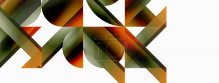 Téléchargez les illustrations : Gros plan d'un motif géométrique vibrant ressemblant à une plante terrestre pétales colorés sur un fond blanc, mettant en valeur la symétrie dans l'art de la macro photographie - en licence libre de droit