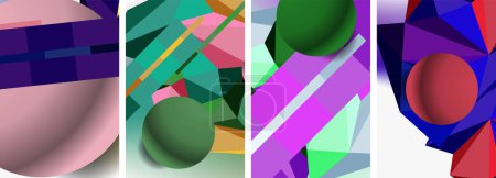 Téléchargez les illustrations : Un ensemble coloré de boules crée un motif vibrant dans une rangée, affichant des teintes et des nuances de magenta, incarnant l'art de la couleur et de la symétrie dans une formation rectangulaire - en licence libre de droit
