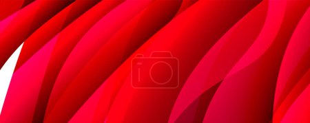 Ilustración de Una fotografía macro capturando el intrincado patrón de plumas rojas que se asemejan a los pétalos de una flor magenta, sobre un fondo blanco limpio - Imagen libre de derechos