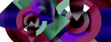 Ein computergeneriertes Bild mit einem lebendigen Wirbel aus violetten, rosa, violetten und magentafarbenen Blütenblättern, das eine künstlerische und unterhaltsame Darstellung erzeugt, die einer Spielzeugschrift auf einem Schenkel ähnelt.