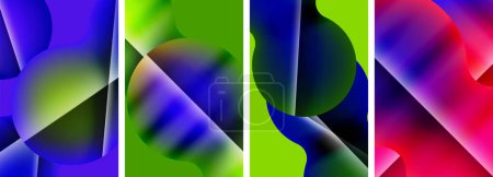 Illustration for Abstract colors. Abstract backgrounds for wallpaper, business card, cover, poster, banner, brochure, header, website - Royalty Free Image