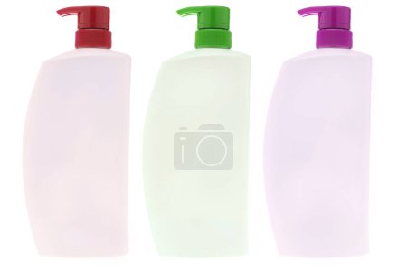 Photo for Composition with plastic bottles - Royalty Free Image