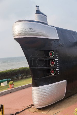 Téléchargez les photos : Visakhapatnam, andhra pradesh, Inde 1 avril 2022 NS Kursura (S20) était un sous-marin diesel-électrique de classe Kalvari de la marine indienne. C'était le cinquième sous-marin indien.. - en image libre de droit