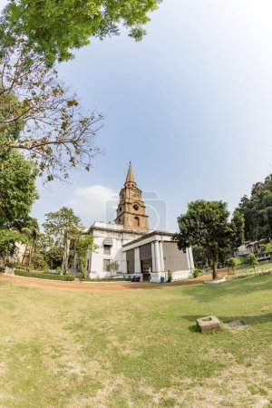 Photo for St. John Church which is the third oldest church of Kolkata that was consecrated in 1787 . - Royalty Free Image