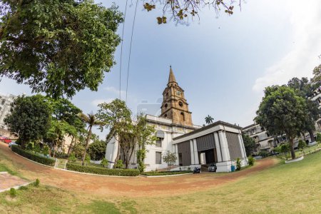 Photo for St. John Church which is the third oldest church of Kolkata that was consecrated in 1787 . - Royalty Free Image