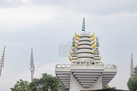 Iputhou pakhangba laishang Tempel innerhalb des Kangla Fort Campus, historisches Denkmal des Manipur Kangla Fort und in imphal.