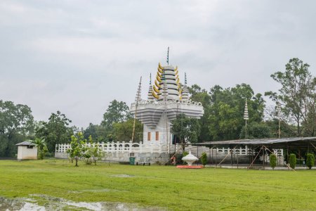 Iputhou pakhangba laishang temple inside kangla fort campus, historical monument of manipur kangla fort and in imphal.
