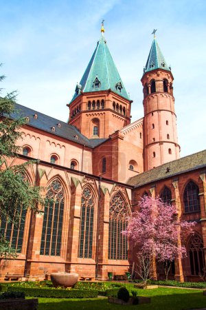 Photo for Mainz, Germany - April 14, 2013: beautiful dome in Mainz - Royalty Free Image