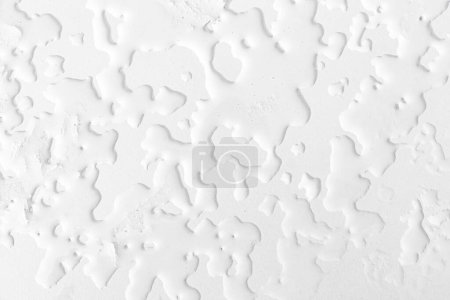 Photo for Background of water drops at a white table in harmonic pattern - Royalty Free Image