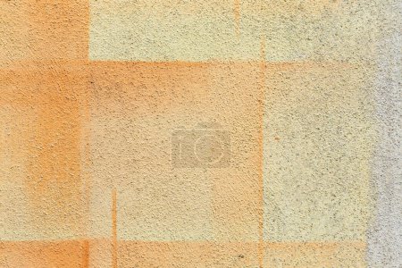 Téléchargez les photos : Motif de mur de maison texturé jaune harmonique - en image libre de droit