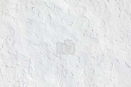 white wall with structure of white color at plaster wall