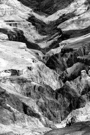Foto de Vista al Gran Cañón a última hora de la tarde - Imagen libre de derechos
