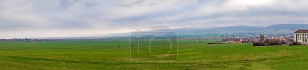 Foto de Zona rural con campos cerca de Bad Frankenhausen, Alemania - Imagen libre de derechos