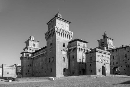 Foto de Histórico Estense Castillo de Ferrara en Italia - Imagen libre de derechos