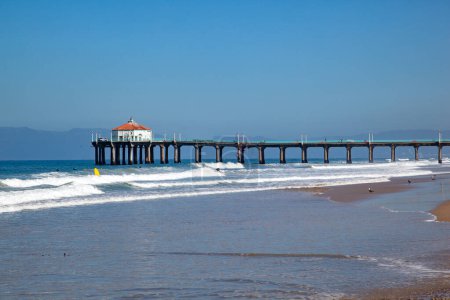 Foto de Muelle panorámico en Redondo Beach oin Los Angeles, Estados Unidos - Imagen libre de derechos
