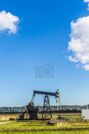 Photo for Production of mineral oil on the german island Usedom - Royalty Free Image