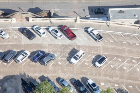 Foto de Vista aérea del estacionamiento en Baton Rouge, Estados Unidos - Imagen libre de derechos