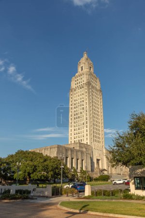 Téléchargez les photos : Tour de la capitale de l'État de Louisiane à Baton Rouge, États-Unis - en image libre de droit