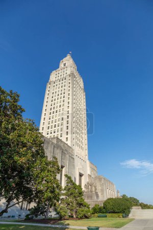 Foto de Torre del capitolio estatal de Luisiana en Baton Rouge, Estados Unidos - Imagen libre de derechos