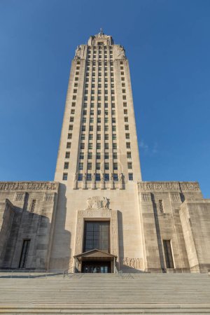 Téléchargez les photos : Tour de la capitale de l'État de Louisiane à Baton Rouge, États-Unis - en image libre de droit