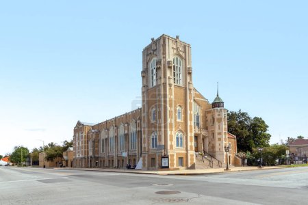 Téléchargez les photos : L'église luthérienne Grace à San Antonio. Texas, États-Unis - en image libre de droit