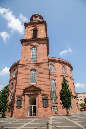 Téléchargez les photos : Façade de la Paulskirche - siège du premier parlement allemand à Francfort - en image libre de droit