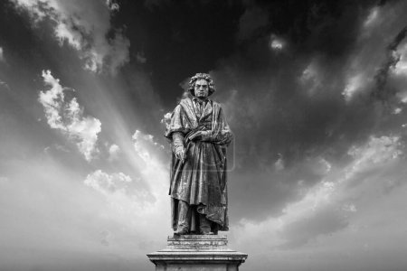 Photo for The Beethoven Monument on the Munsterplatz in Bonn, Germany - Royalty Free Image