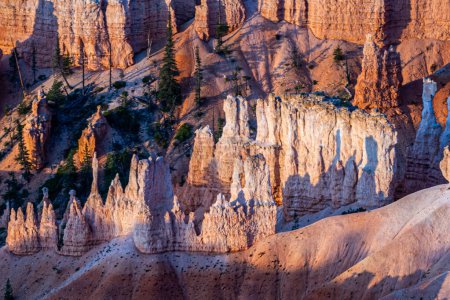 Téléchargez les photos : Bryce canyon avec hoodoos spectaculaires au lever du soleil - en image libre de droit