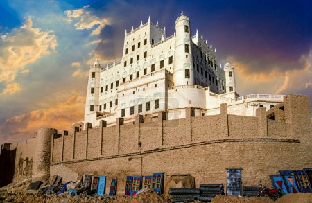 Foto de Sultans Palace, Seiyun, Wadi Hadramaut, Yemen del Sur - Imagen libre de derechos