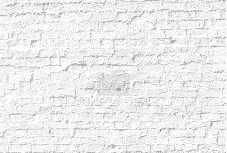 Photo for Harmonic pattern of old historic brick wall painted in ochre mixed with grey - Royalty Free Image