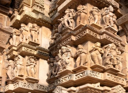 the Ranakpur Temple in Pali, Rajasthan, is dedicated to Jain Tirthankara Rishabhanatha. This temple is famous for experimental love-making scenes and other sexual practices on the panels of temple walls
